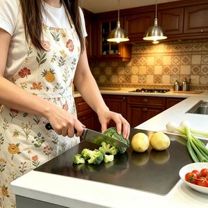 Grandi Taglieri in Acciaio Inossidabile con Bordo Rialzato, Tappetini <span class=keywords><strong>per</strong></span> <span class=keywords><strong>Impastare</strong></span>, <span class=keywords><strong>Tagliere</strong></span> in Metallo <span class=keywords><strong>per</strong></span> Carne, Frutta, Verdura - Product Image 6