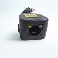 1 Par de Baluns Pasivos UTP 2 en 1 de 8MP 4K para Video, 300M, RJ45 a BNC, para Sistemas de Cámaras de Seguridad CCTV Analógicas AHD TVI CVI HD