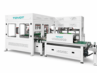 Máquina de Empaquetado Automática Servo de 8-10 Cajas (OEM/ODM) para Línea de Producción de Suelos SPC