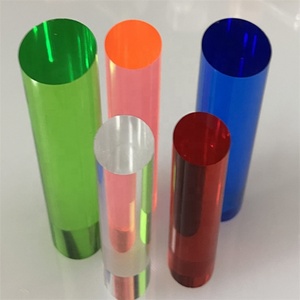 Varilla de Plástico PMMA Transparente de Primera Calidad, Barra de Acrílico de Color para Pared LED - Product Image 6