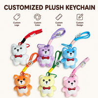 Gantungan Tas Mini Boneka Lucu, Aksesoris Tas Kawaii untuk Tas Tangan, Dompet, Ransel, Kunci Mobil, Hadiah