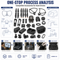 Accessoires de lancer de drones personnalisés OEM ODM pour drones Autel, impression 3D, usinage CNC, support de montage UAV personnalisé, service de prototypage