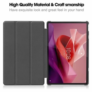 Hot Selling 3 Fold Pu Positieve TPU Backplane <span class=keywords><strong>Tablet</strong></span> Case Voor Lenovo Pad Tab P12 12.7 <span class=keywords><strong>Inch</strong></span> Case - Product Image 4