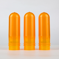 Préformes PET 45 mm résistantes à la chaleur pour remplissage à chaud 85°C, pour contenants de jus et de thé, sans BPA, col cristallisé, usine ISO OEM ODM