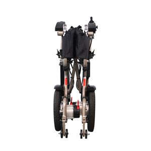 Fauteuil roulant de batterie au lithium léger pliable portatif fauteuil roulant électrique pliant motorisé pour les handicapés - Product Image 3