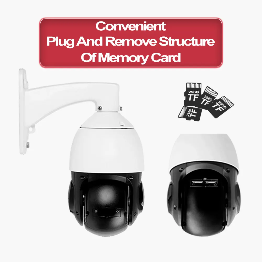 Compatible Hikvsion POE Security IP66 Professional Micro CCTV Cameras Infrared IP Face Comparison Auto Tracking PTZ Camera