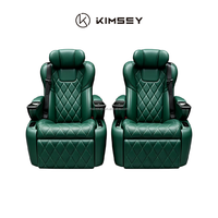 Siège de voiture modifié de luxe en cuir de style aérodynamique JS02A KIMSEY pour Toyota Alphard Vellfire Sienna Granvia