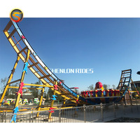 Meilleures ventes de tours d'ovni volants amusants! Funmega Disco Ride Park jeux de spectacle amusant pour enfants