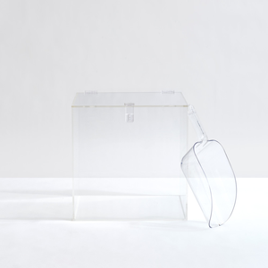 Vente en gros Perspex facile à ouvrir couvercle boîte de rangement en acrylique avec couvercle boîtes de rangement en acrylique carrées transparentes personnalisées - Product Image 5