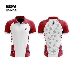 Polo ajusté pour homme, coupe élégante, doux, respirant, vêtement décontracté élégant - Product Image 2