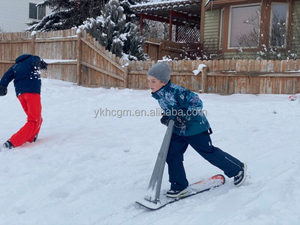 NOUVEAU Jouets de sports d'hiver Poignée pliante Ski coulissant Snowboard Scooter de neige pliable d'extérieur - Product Image 6