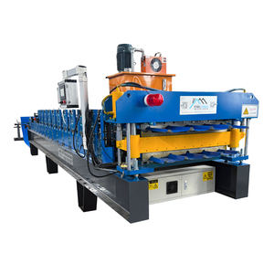 Machine à double couche pour tôles de toiture ondulées 836 et trapézoïdales 840, haute productivité, populaire en Bolivie - Product Image 1