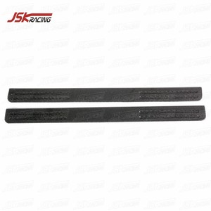 ขอบประตูภายในคาร์บอนไฟเบอร์สำหรับ <span class=keywords><strong>Ferrari</strong></span> <span class=keywords><strong>488</strong></span> <span class=keywords><strong>488</strong></span> <span class=keywords><strong>GTB</strong></span> Spider ตกแต่งภายในไม่มีโลโก้ (ทอลายเรียบ) - Product Image 6