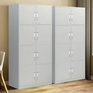 Metal/stainless Steel Locker/wardrobe 1/2/3/4/5/6 Door Steel Cabinet