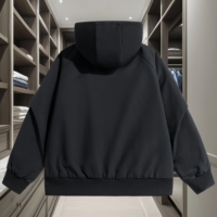 Veste tendance personnalisée à fermeture éclair pour homme, grande taille, coupe-vent et chaude pour l'hiver, veste décontractée de style aviateur, vêtement rétro de style urbain
