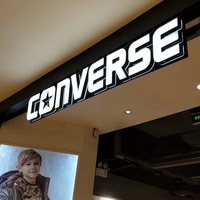 Enseigne de devanture de magasin, lettres en acrylique pour entreprise, enseigne publicitaire, enseigne LED, enseigne extérieure, grande enseigne extérieure, enseigne en lettres 3D