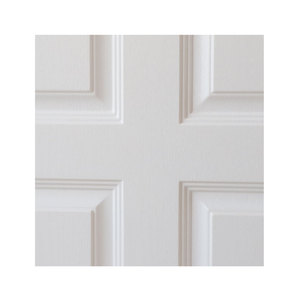 Puerta laminada de PVC moderna Puerta de panel de plástico de PVC de fácil montaje blanco PVC <span class=keywords><strong>para</strong></span> dormitorio - Product Image 5