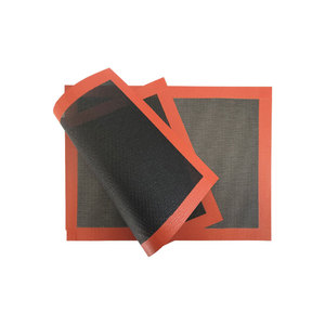 Cao cấp không dính Silicone <span class=keywords><strong>Baking</strong></span> Mat cho bánh mì lò lót đục hấp lưới Pad - Product Image 5