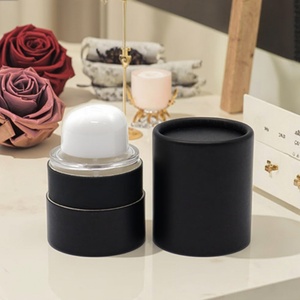 Botellas de Perfume de Vidrio de Lujo Personalizadas de 50 ml, 30 ml y 100 ml para Cosméticos y Gotas para Ojos, con Caja Redonda de Papel Elegante y Diseño Vacío - Product Image 1