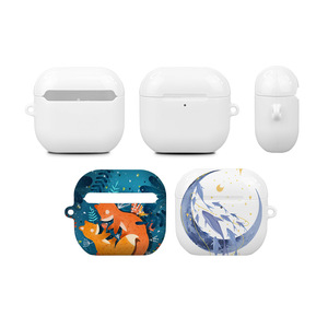 Vente flash, expédition en 7 jours, États-Unis, UE, Canada, compatible avec les AirPods 1, <span class=keywords><strong>2</strong></span>, 3, 4 Pro, coque de protection, antichoc, kawaii, résistante, logo personnalisé - Product Image 5
