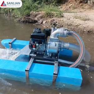 Draga do ouro do equipamento aluvial portátil da mineração do ouro & caixa da poreira com tipo sifão navio motor como o componente do núcleo - Product Image 4