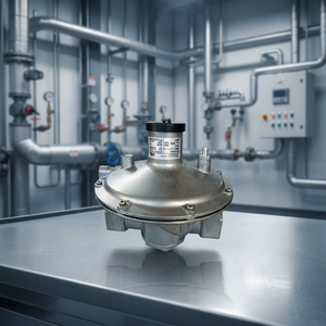 Reguladores de Relación Aire-Gas de Aluminio Krom Schroder GIK 50R02-5, Regulador de Presión de Control de Relación de Gas Natural GIK50R02-5 - Product Image 4