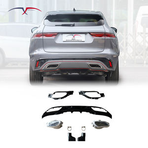 Parachoques Trasero Modificado y Mejorado para Automóvil, Difusor Trasero con Tubo de Escape para <span class=keywords><strong>Jaguar</strong></span> <span class=keywords><strong>PACE</strong></span>, <span class=keywords><strong>Kit</strong></span> de Carrocería 2021-2024 - Product Image 1