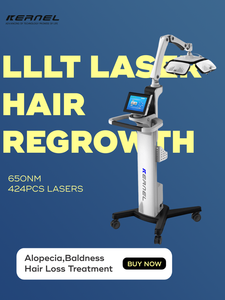Kernel 8000A LLLT Tratamiento para la Caída del Cabello, 424 Piezas, Fototerapia Láser para <span class=keywords><strong>Alopecia</strong></span> Androgenética Masculina y Femenina, <span class=keywords><strong>Alopecia</strong></span> <span class=keywords><strong>Areata</strong></span> - Product Image 3