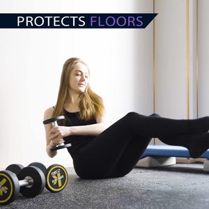 Nhà Máy Trực Tiếp Phòng Tập Thể Dục Thiết Bị Sàn Mat 0.56 ''Chống Trượt Lồng Vào Nhau Nhà Để Xe Gạch Lát Sàn Câu Đố Bọt Bảo Vệ Phòng Tập Thể Dục Thảm Sàn - Product Image 4