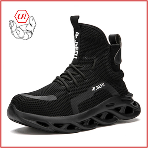 <span class=keywords><strong>Stivaletti</strong></span> <span class=keywords><strong>Antinfortunistici</strong></span> Isolanti 6KV con Punta <span class=keywords><strong>in</strong></span> Acciaio EN12568 Scarpe di Sicurezza da Uomo Anti-Perforazione Leggere e Traspiranti - Product Image 1