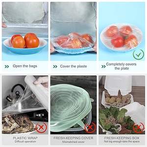 100 unidades de cubiertas grandes para tazones, para fermentación de pan, aptas para tazones de hasta 12 pulgadas, tipo gorro, accesorios para hornear pan de masa madre - Product Image 3