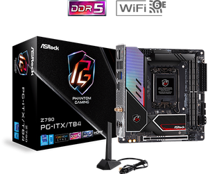 Tarjeta Madre ASRock Z790 PG-ITX/TB4 Mini, Compatible con Memoria DDR5, Interfaz Dual Thunderbolt 4, Placa Base I9 13900k - Product Image 6