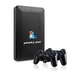 Pawky Pad Kotak Permainan Super Tv 4K Hd untuk Ps2/Ps-p/N64/Dc dengan 60000 + Kotak Permainan Retro Super Klasik 2T Konsol Video Game 3d