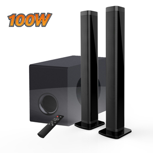 Samtronic-altavoz multimedia para <span class=keywords><strong>pc</strong></span>, barra de sonido inalámbrica para TV, con cable, subwoofer aux, óptico, USB, 100W, 2,1 canales - Product Image 3