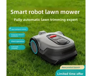 Tondeuse robot intelligente RTK R1000 18V sans fil à <span class=keywords><strong>lame</strong></span> rotative, hauteur réglable 30-90mm, franchissement de pente, autopropulsée, télécommandée, DIY - Product Image 3