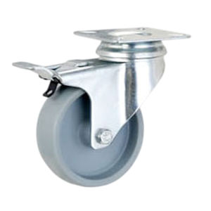 Ruedas Giratorias Industriales de PP de Alta Calidad para Equipos Médicos, Rodamientos Lisos, Capacidad de Carga de 25 kg a 90 kg, Fabricante Mayorista - Product Image 3