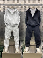 Ensemble de survêtement à capuche personnalisé, léger, anti-transpiration, pour le sport et la course en extérieur – Tendance et fiable