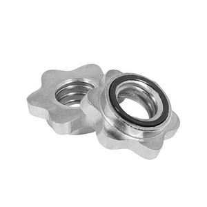 GYMKO grosir kerah pengunci barbel logam kustom kualitas tinggi 28mm kerah barbel - Product Image 6