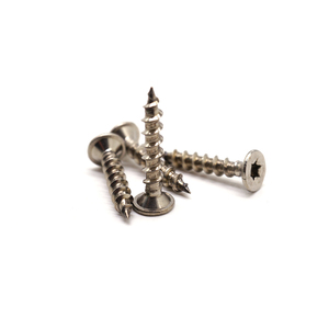 Tornillo Autorroscante Torx de Cabeza Avellanada, Niquelado, Tornillos Autorroscantes Torx de Cabeza Plana para Herrajes de Muebles - Product Image 1
