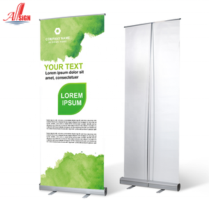 Design portatile di promozione rettangolare all'ingrosso al miglior prezzo del produttore Banner di supporto retrattile di lusso Eco Made in fabbrica - Product Image 1