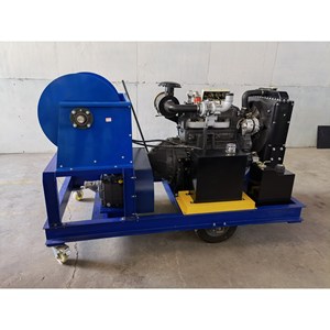 Máquina de Dragado de Tuberías Accionada por Motor Diésel Pluen de 45-75 HP, Equipo de Limpieza de Agua Municipal - Product Image 4