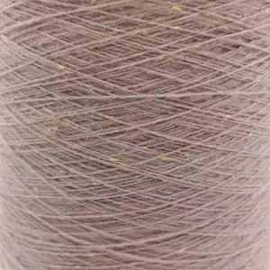 2/17nm 55C/25R/15N/5W Color Dot Lambs Wool Chunky Knitting Nylon Yarn