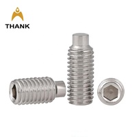 Jeu de douilles pour points de chien hexagonal, en acier inoxydable, vis M16, DIN916 304