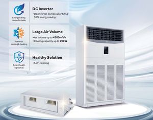 <span class=keywords><strong>Climatisation</strong></span> de sol Haier 10HP 8rt en gros, 96000 BTU, R410, climatiseur à inversion avec compresseur <span class=keywords><strong>Mitsubishi</strong></span>, triphasé - Product Image 2