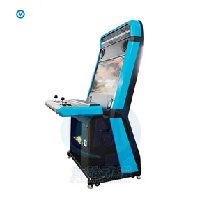 Mesin Game tempur kualitas tinggi 32 inci kabinet Arcade tegak