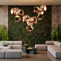 Lámpara de Techo Moderna Tipo Copa con Pantalla de Acrílico para Decoración Interior de Salas de Estar, Hoteles y Cafeterías