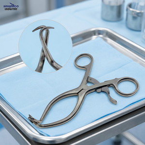 Rétracteur auto-rétentionnel personnalisé en acier inoxydable à 2 griffes 13,5-16 cm, instrument chirurgical orthopédique écologique haute performance 5G - Product Image 2