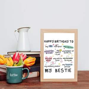 Biglietto d'<span class=keywords><strong>Auguri</strong></span> di Alta Qualità per <span class=keywords><strong>Compleanno</strong></span> 2026, per Donne, Sorelle e Migliori Amiche, Regalo di Carta per Buon <span class=keywords><strong>Compleanno</strong></span> - Product Image 6