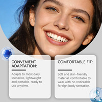 Kit de Cuidado Dental Temporal, Carillas Dentales Cosméticas para Dientes Rotos o Faltantes, Ajuste Natural, Uso Cómodo, Mejora de la Sonrisa