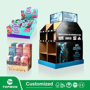 קמעונאות קרטון כלב מזון בגדי צעצוע תצוגת מדף מתלה - Product Image 6